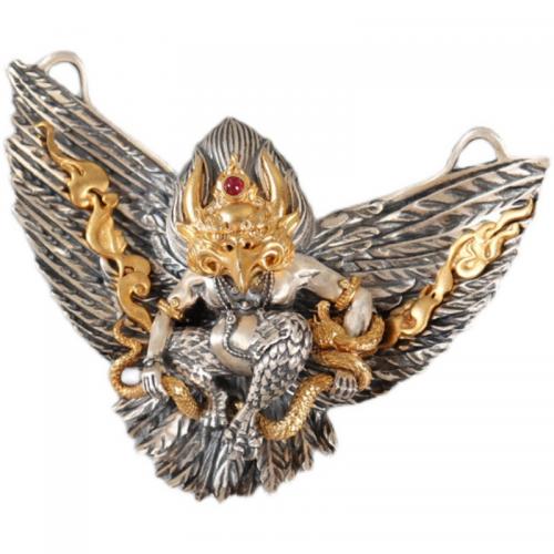 Animal Brass Pendants, Bird, plated, folk style & DIY 
