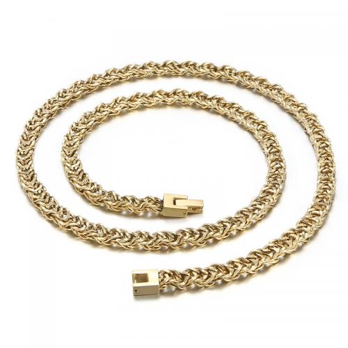 Stainless Steel Chain Necklace, 304 Stainless Steel, fashion jewelry & for man 7mm Approx 65 cm 