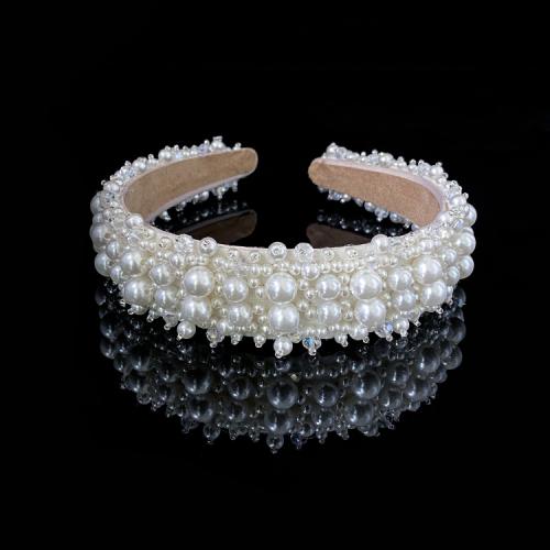 Hair Bands, Polyester, with Plastic, fashion jewelry & for woman 