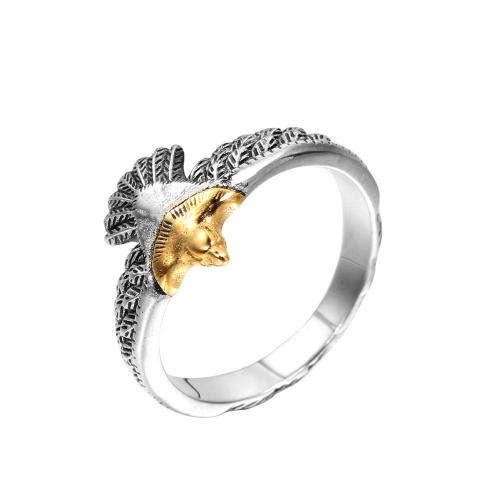 Titanium Steel Finger Ring, Vacuum Ion Plating, fashion jewelry & Unisex mixed colors, 10mm 