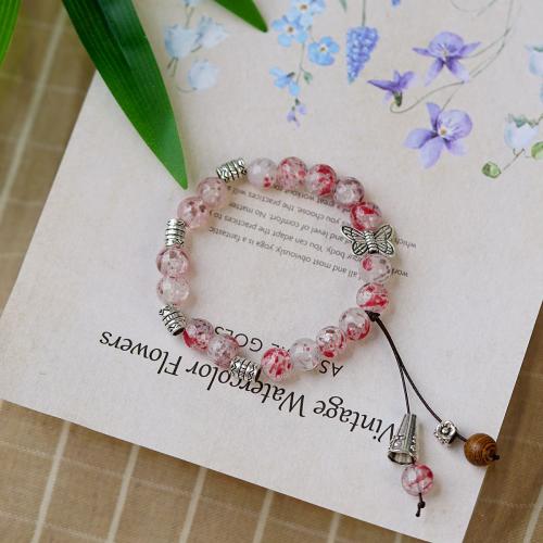 Porcelain Bracelets, with Zinc Alloy, handmade, fashion jewelry & for woman Approx 15-20 cm 