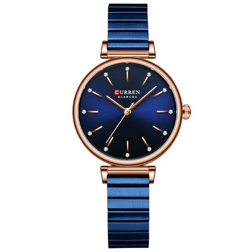 Bracelets de montre pour femmes, verre, avec 201 acier inoxydable, mouvement japonais, Résistant à l’eau de vie & bijoux de mode, plus de couleurs à choisir Environ 25 cm, Vendu par PC