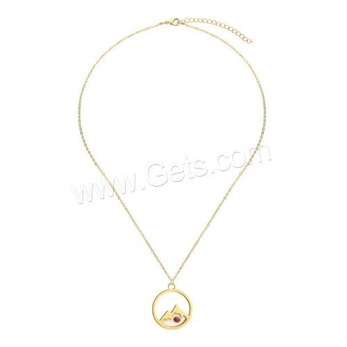 Stainless Steel Jewelry Necklace, 316 Stainless Steel, fashion jewelry & for woman Approx 50 cm 