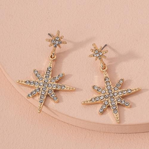 Zinc Alloy Drop Earring, with Resin, plated & for woman & enamel & with rhinestone, earring length 30-70mm 