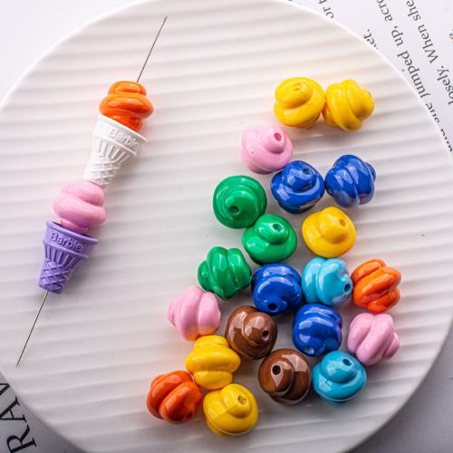Acryl Schmuck Perlen, DIY, keine, 17x16.7mm, Bohrung:ca. 2.7mm, 5PCs/Tasche, verkauft von Tasche