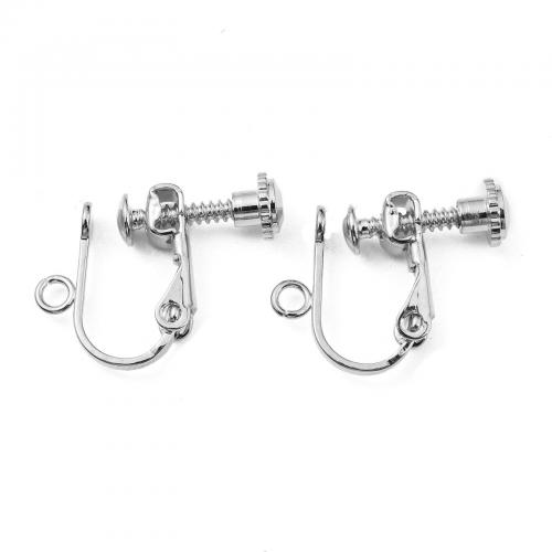Stainless Steel Clip On Earring Finding, 304 Stainless Steel, Vacuum Ion Plating, DIY 