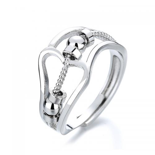 Палец кольцо-латунь, Латунь, ювелирные изделия моды & Женский, размер:7, продается PC