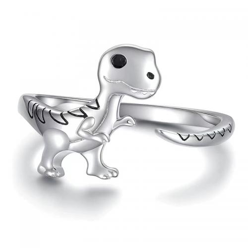 Brass Finger Ring, Dinosaur, plated, fashion jewelry & for woman US Ring 
