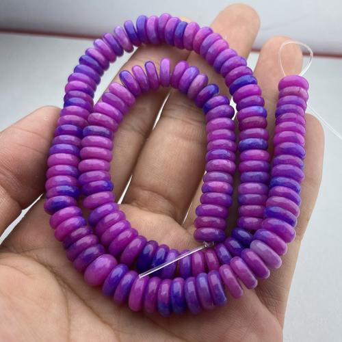 Mixed Gemstone Beads, Sugilite, Flat Round, DIY purple 
