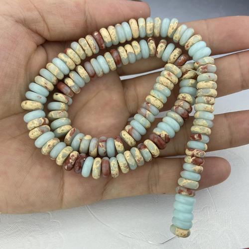 Mixed Gemstone Beads, Koreite, Flat Round, DIY 