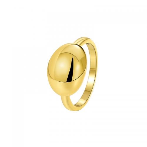 Палец кольцо-латунь, Латунь, Другое покрытие, разный размер для выбора & Женский, Золотой, продается PC