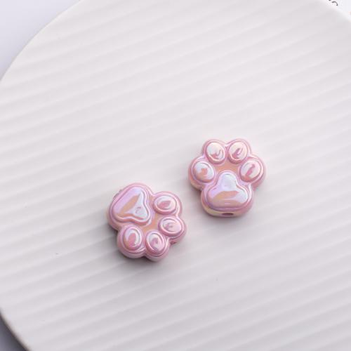 Perles acryliques plaquée, Acrylique, Griffe, DIY, plus de couleurs à choisir Vendu par PC
