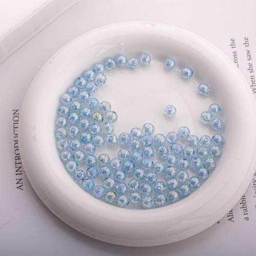 Knistern Acryl Perlen, rund, DIY, keine, 8mm, 50PCs/Tasche, verkauft von Tasche