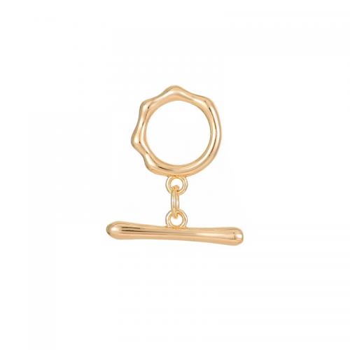 Brass Toggle Clasp, plated, DIY golden 