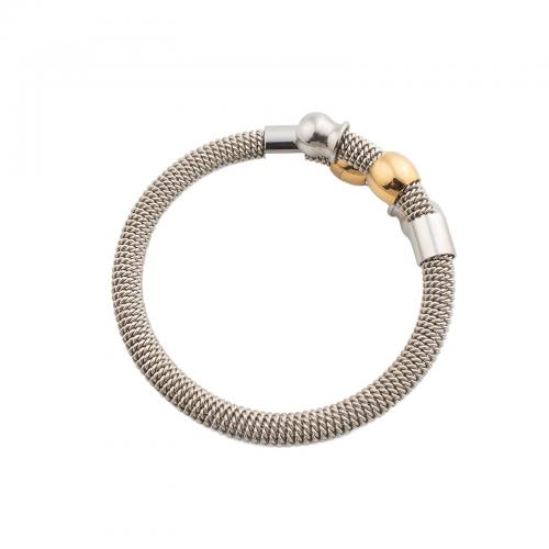 Stainless Steel Mesh Belt Buckle Bracelet, 304 Stainless Steel, fashion jewelry & Unisex, Inner Approx 55.5mm 