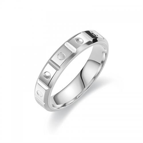 Stainless Steel Finger Ring, 304 Stainless Steel, polished, fashion jewelry & Unisex Width 4mm wall thickness 2mm 