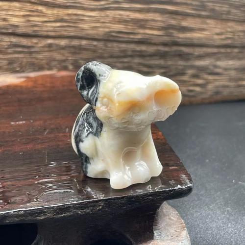 Gemstone Decoration, Natural Stone, Koala, Carved, for home and office & cute 30mm 