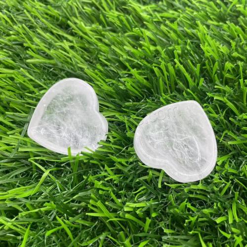 Gemstone Decoration, Natural Stone, Heart, Carved, for home and office 30mm 