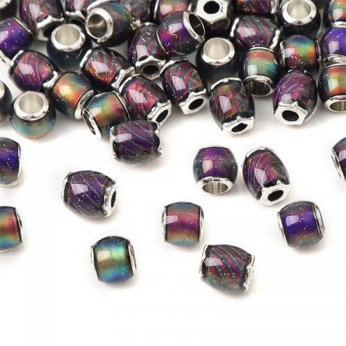 Resin Jewelry Beads, with Zinc Alloy, DIY 