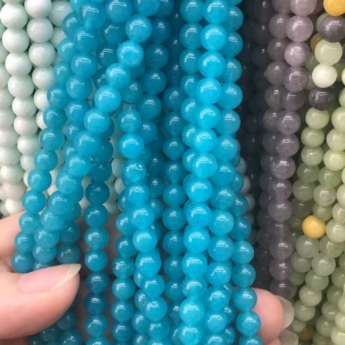 Gemischte Edelstein Perlen, Naturstein, rund, DIY, keine, 8mm, Länge:ca. 38 cm, verkauft von Strang