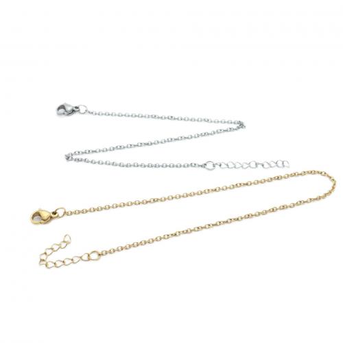 Stainless Steel Chain Bracelets, 304 Stainless Steel, with 5cm extender chain, plated, fashion jewelry & DIY Approx 16 cm 
