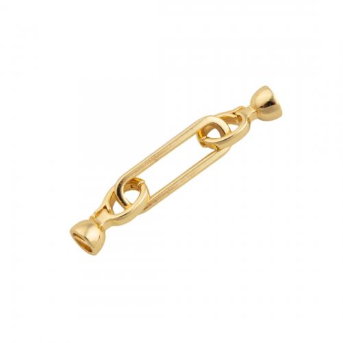 Brass Bracelet Findings, 14K gold plated, DIY [