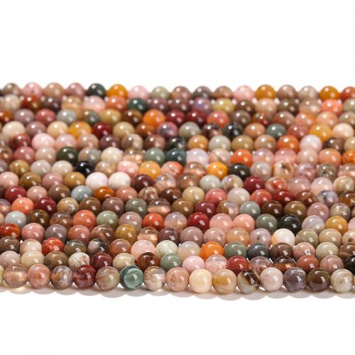 Agate Beads, Alexa Agate, Round, polished, DIY [