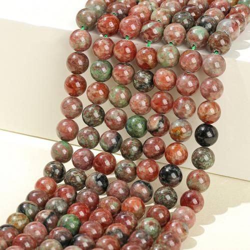 Perles en pierre grenat naturelles, Rond, poli, DIY & normes différentes pour le choix, Vendu par brin