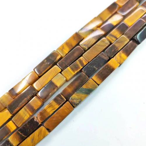 Tiger Eye Beads, Rectangle, polished, DIY, mixed colors Approx 