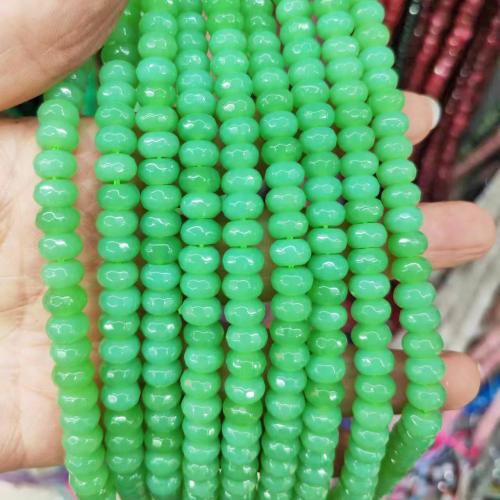 Single Gemstone Beads, Natural Stone, Abacus, polished, DIY & faceted 8mm, Approx 