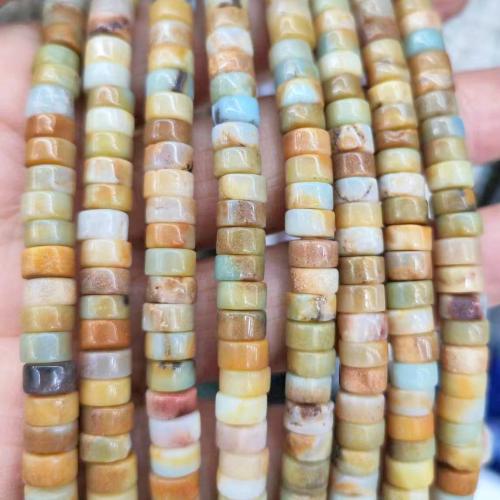 Amazonite Beads, ​Amazonite​, Flat Round, polished, DIY, mixed colors, 6mm, Approx 