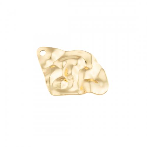 Brass Jewelry Pendants, fashion jewelry & Unisex, golden Approx 2.5mm 