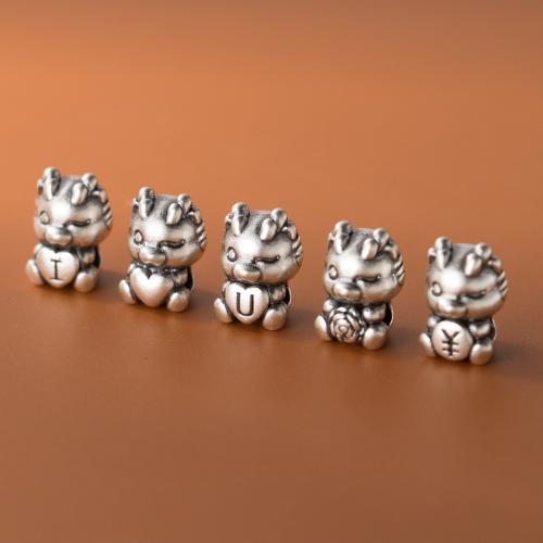 Sterling Silver Spacer Beads, 925 Sterling Silver, Antique finish, DIY original color Approx 2mm 