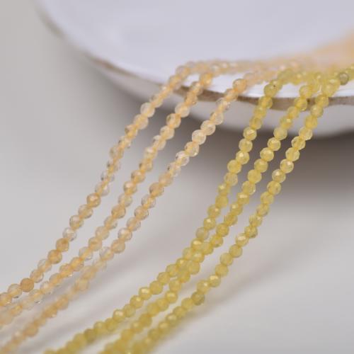 Single Gemstone Beads, DIY & faceted 2mm Approx 37-38 cm 