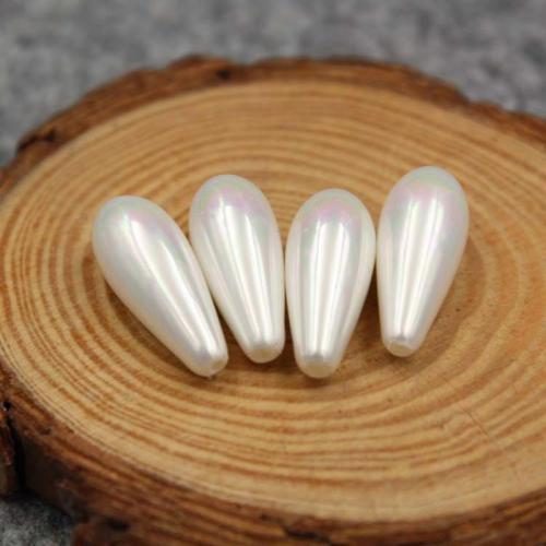 Perles de nacre en verre, perle de verre, larme, DIY & semi-foré, plus de couleurs à choisir Vendu par PC