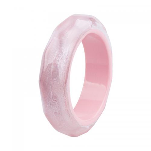 Resin Bracelets, fashion jewelry & for woman 21mm, Inner Approx 65mm 