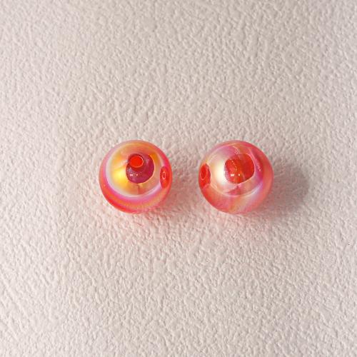 ABS Plastic Beads, Round, plated, DIY 16mm, Approx 