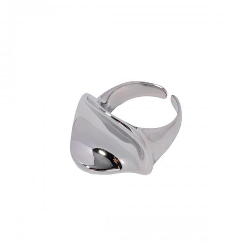 Stainless Steel Finger Ring, 304 Stainless Steel, fashion jewelry & for woman, original color, Inner .84cm .8cm. 