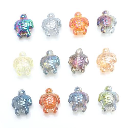 Wunder-Glasperlen, Glas, Schildkröter, DIY, keine, 14x18mm, Bohrung:ca. 1.2mm, 20PCs/Tasche, verkauft von Tasche