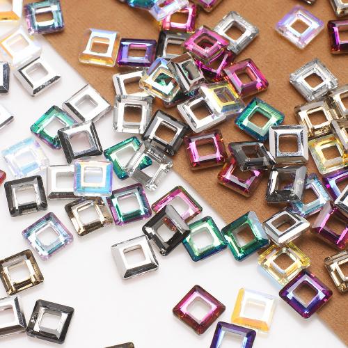 Miracle Glass Beads, Square, DIY 