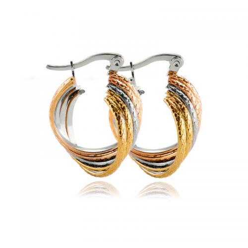 Stainless Steel Leverback Earring, 304 Stainless Steel, Vacuum Ion Plating, fashion jewelry & for woman, original color 