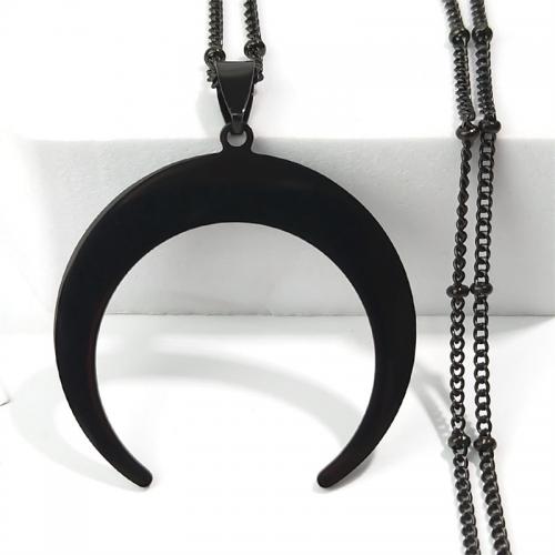 Stainless Steel Jewelry Necklace, 304 Stainless Steel, polished, fashion jewelry & Unisex Approx 43 cm 