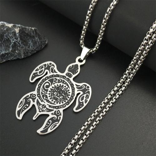Stainless Steel Sweater Chain Necklace, 304 Stainless Steel, polished, fashion jewelry & Unisex, silver color Approx 50 cm 