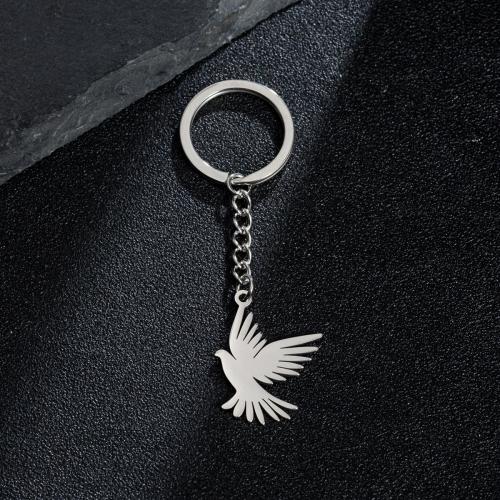 Stainless Steel Key Chain, 304 Stainless Steel original color 