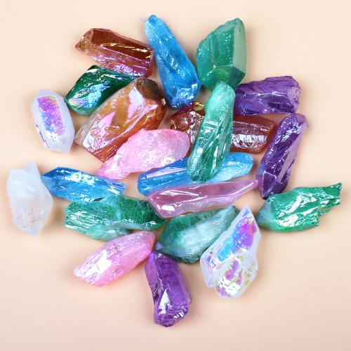 Decoración de semi piedras preciosas, Joyería, color mixto, aboutuff1a15*30-25*55mm, 7PCs/Bolsa, Vendido por Bolsa