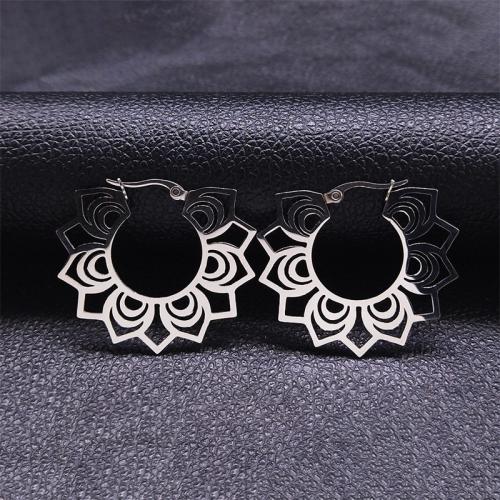 Stainless Steel Drop Earring, 304 Stainless Steel, polished, fashion jewelry & for woman 
