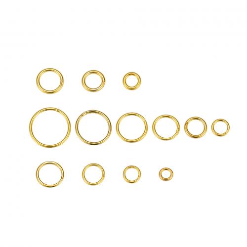 Sterling Silber geschlossenen Sprung Ring, 925er Sterling Silber, Kreisring, plattiert, DIY & verschiedene Größen vorhanden, keine, verkauft von PC[