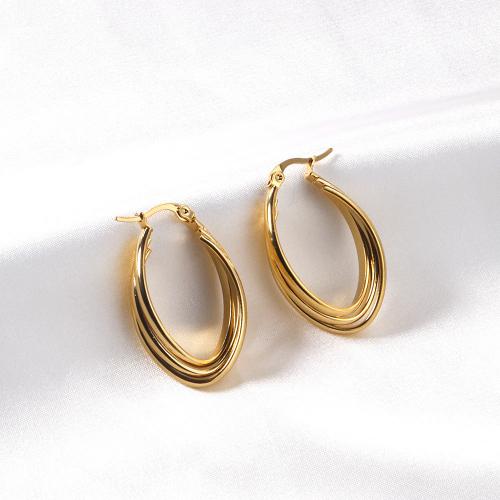 Stainless Steel Leverback Earring, 304 Stainless Steel, plated, fashion jewelry & for woman 