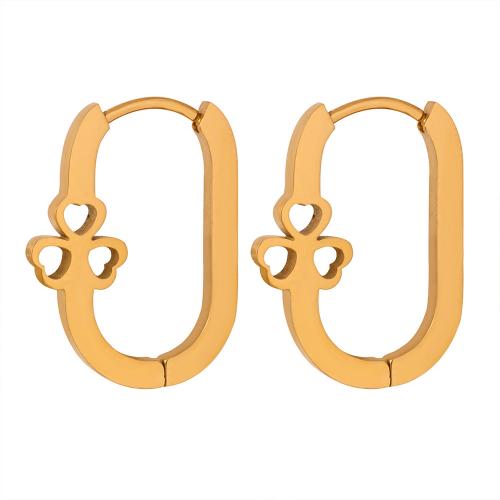 Titan Stahl Ohrringe, Titanstahl, Modeschmuck & verschiedene Stile für Wahl & für Frau, keine, 26x16mm, verkauft von Paar