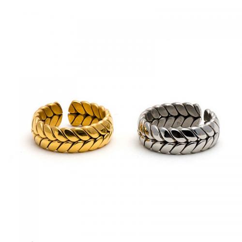 Titanium Steel Finger Ring, fashion jewelry & Unisex inner diameter 17mm 